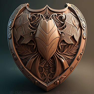 3D model shield (STL)